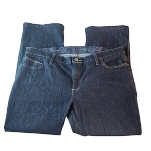 Wrangler Q-Bay No-Gap-Waistband Denim Jeans Women's 17/18 Dark-Wash Bootcut